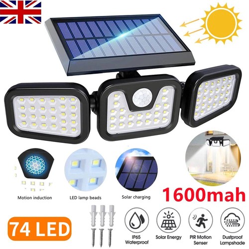 Solar security light with - solar,