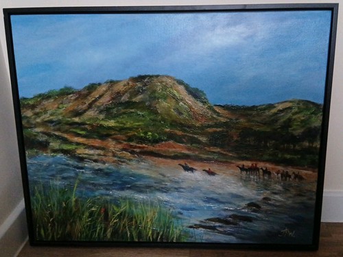 Horses painting - horses,