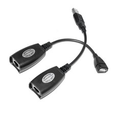 1 Pair USB to RJ45 LAN