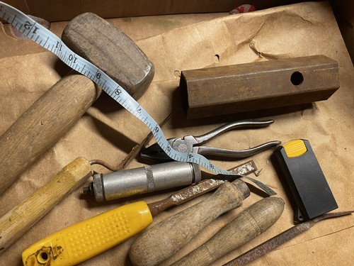 Collection vintage tools - a, of