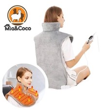 Electric Heating Neck and Shoulder Pad Heated Full Cervical Brace Wrap Thermal