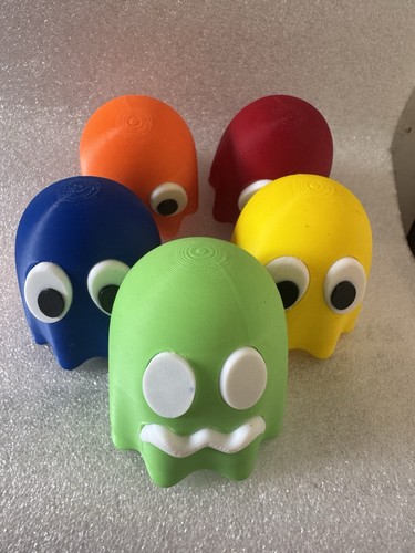 Ghost from pac man - pac-man, 3d