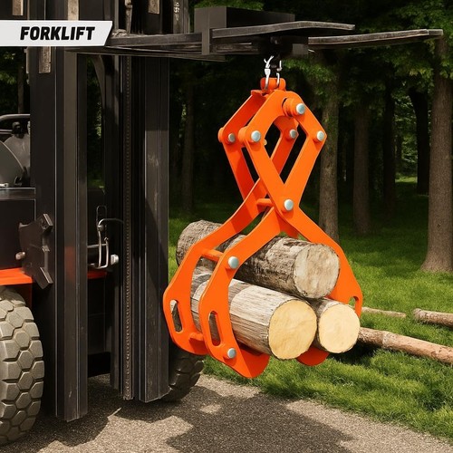 Log lifting tongs 4claw timber - log,
