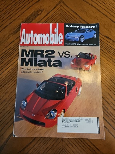 Automobile magazine jan 2000 - magazine,