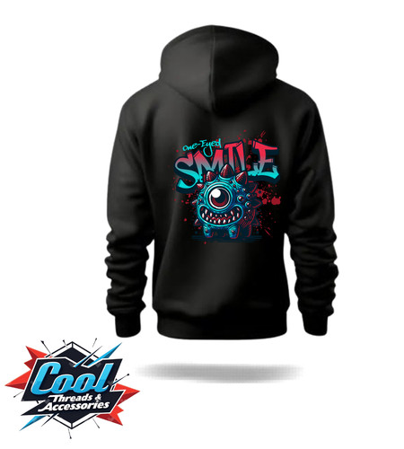 Hoodie cool threads - hoodie, one-eyed