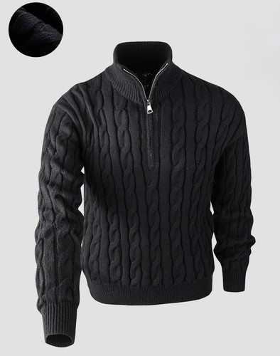 Men solid zip chunky - solid,