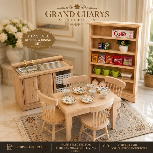 Dolls house kitchen - 1:12,