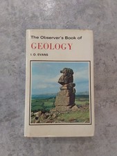 The Observer's Book Of Geology,  I O Evans , Vintage Hardback ,  1973 Print