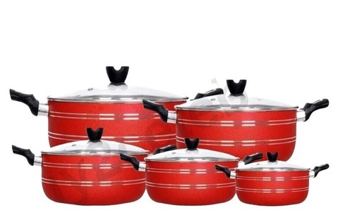 10pc non stick casserole - non,
