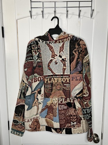 Playboy handmade custom hoodie - playboy,