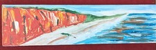 SIDMOUTH CLIFFS SEASCAPE