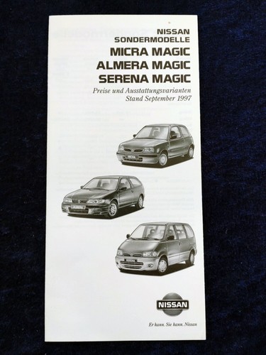Nissan micra almera serena - nissan,