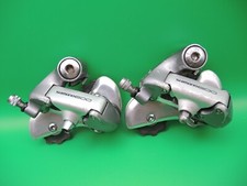 SHIMANO 600 TRICOLOUR 7 SPEED REAR DERAILLEUR 1988 PLUS ANOTHER ONE FOR SPARES