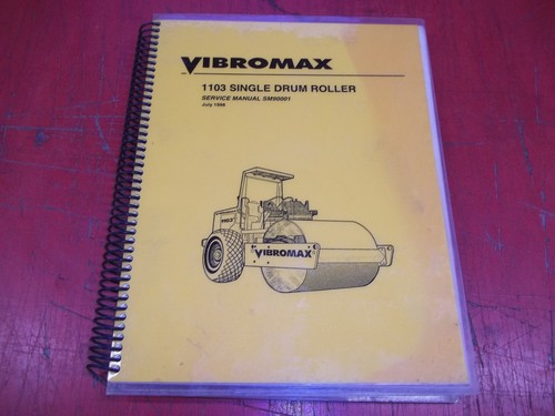 Vibromax 1103 single drum - 1103,