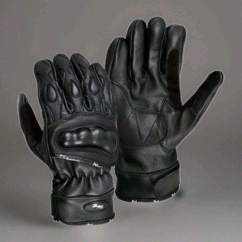 Black leather motorcycle - leather,