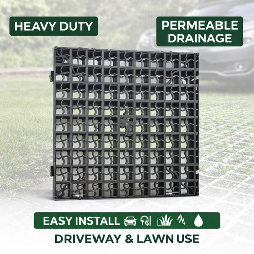 Grass grid driveway grids - 12, x