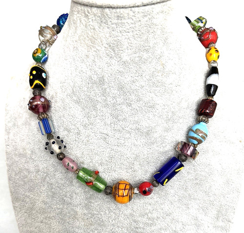 Colourful vintage murano glass - vintage,