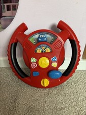 Chad Valley Steer and Learn Electronic Driver Steering Wheel - Car Driving Toy