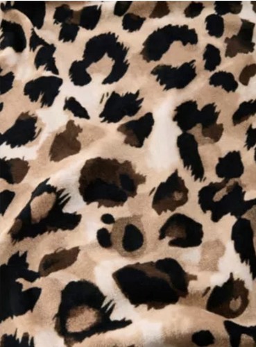 Leopard print effect cotton - leopard, print-effect