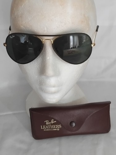 Vintage ray ban leather - ray-ban, b&l