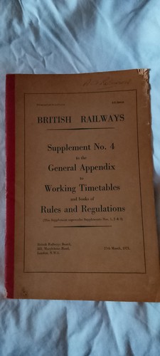 British railways supplement - british,