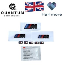 GLOSS BLACK BMW M BOOT BADGE