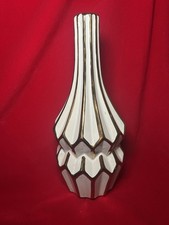 Unusual White and Gold Ceramic