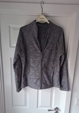 Tu fleece zip up jacket size