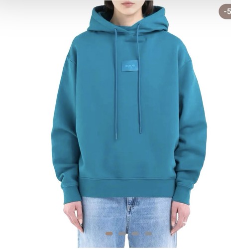 Replay womens peacock hoodie - peacock,