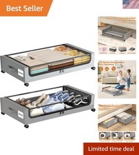 Rolling Under Bed Storage with