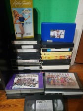 Huge Lot 25 VHS Video Cassette