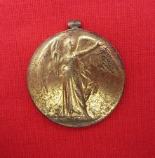 WW1 Victory Medal - MAJOR A L WILKES - RFA - Awarded Military Cross
