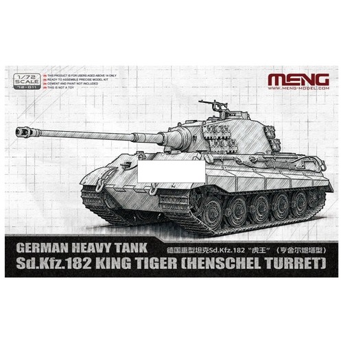 Meng model 011 kfz 182 - meng,
