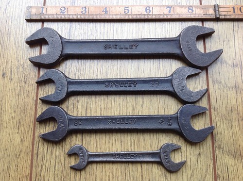 Vintage shelley spanners - 4,