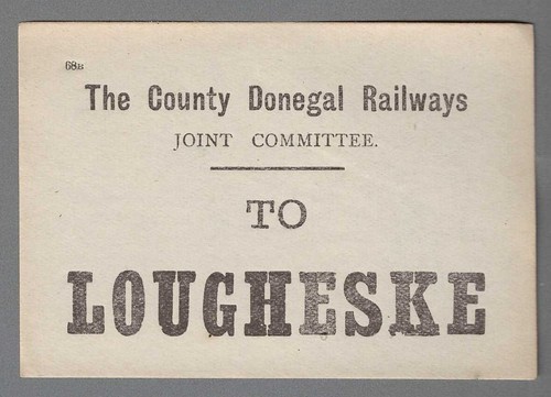 County donegal railways joint - county,