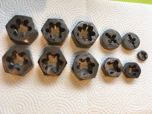Vintage die thread cutters - die,