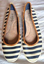 Soleflex Striped Blue & White