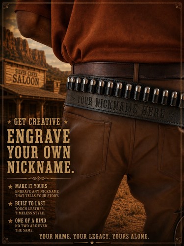 Western gun holster - holster, belt