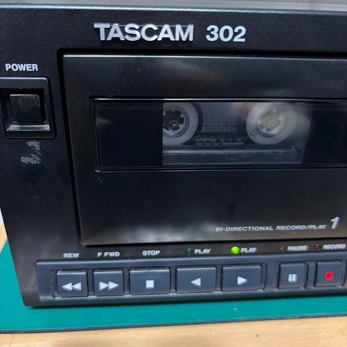 Tascam 302 dual auto reverse - tascam,