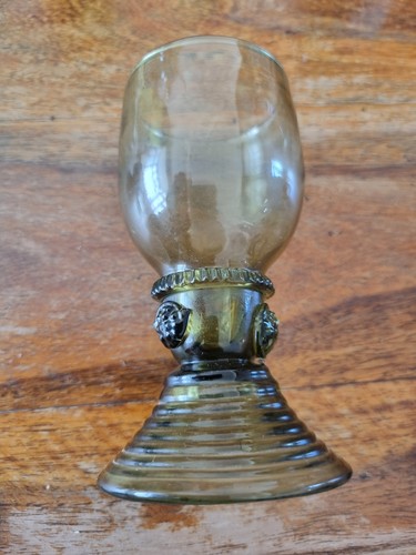 Antique roemer hand blown - antique, hand-blown