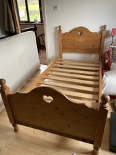 Handmade Pine Single Bed With