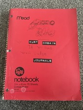 Kurt Cobain Journals Paperback