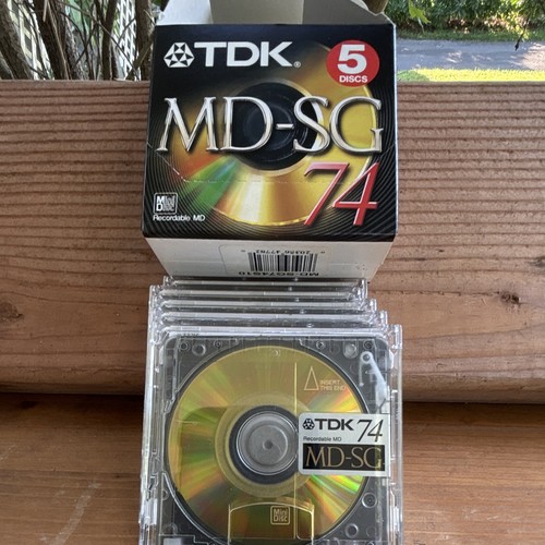 Tdk recordable minidisc - tdk,