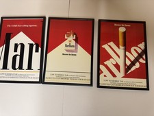3x New Framed Print Marlboro