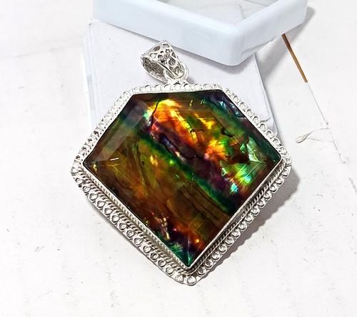 107 natural ammolite 925 - ammolite,