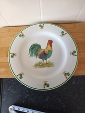 Rooster Dinner Plate 11 Inch