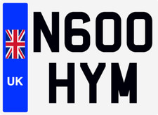 N600 HYM PRIVATE REG NUMBER PLATE FOR HYMER FREE 600 MOTORHOME CAMPUS MODEL RV