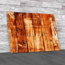Painted Wood Effect Orange
