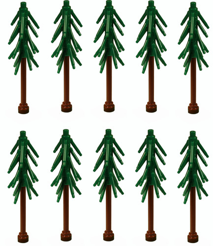 Lego 10x pine tree - lego, new!!!