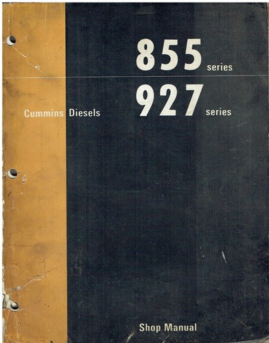 Cummins 855 927 series 6 - series, 6-cyl